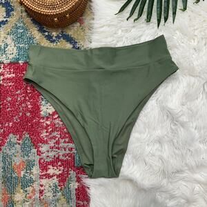 NEW Aerie Green Bikini Bottom Swimsuit Plus Size XXL
